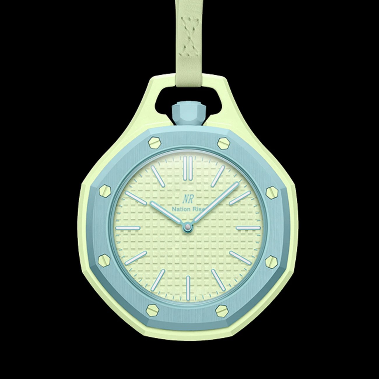 Design Nation Rise Octagonal Pink Quartz Watch Watches - 6