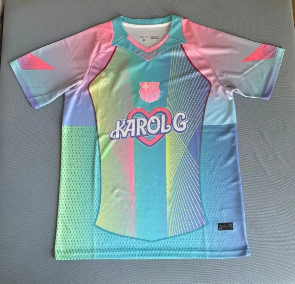 FC Barcelona x Karol G Collaboration Jersey Multicolor Jersey - 1