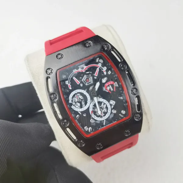 Richard Mille RM 011 Felipe Massa Red Black Chronograph Mechanical Watch Watches - 1