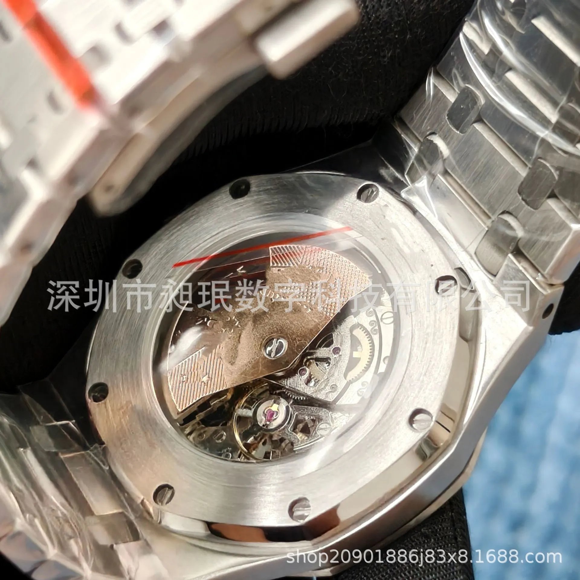 Audemars Piguet Royal Oak Skeleton Silver Rose Gold Mechanical Watch Watches - 12