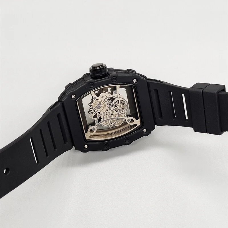 Richard Mille RM 07-01 Blue Rubber Strap Mechanical Watch Watches - 22