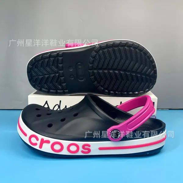 Crocs Classic Clog Pink and White Casual Sandals - 21