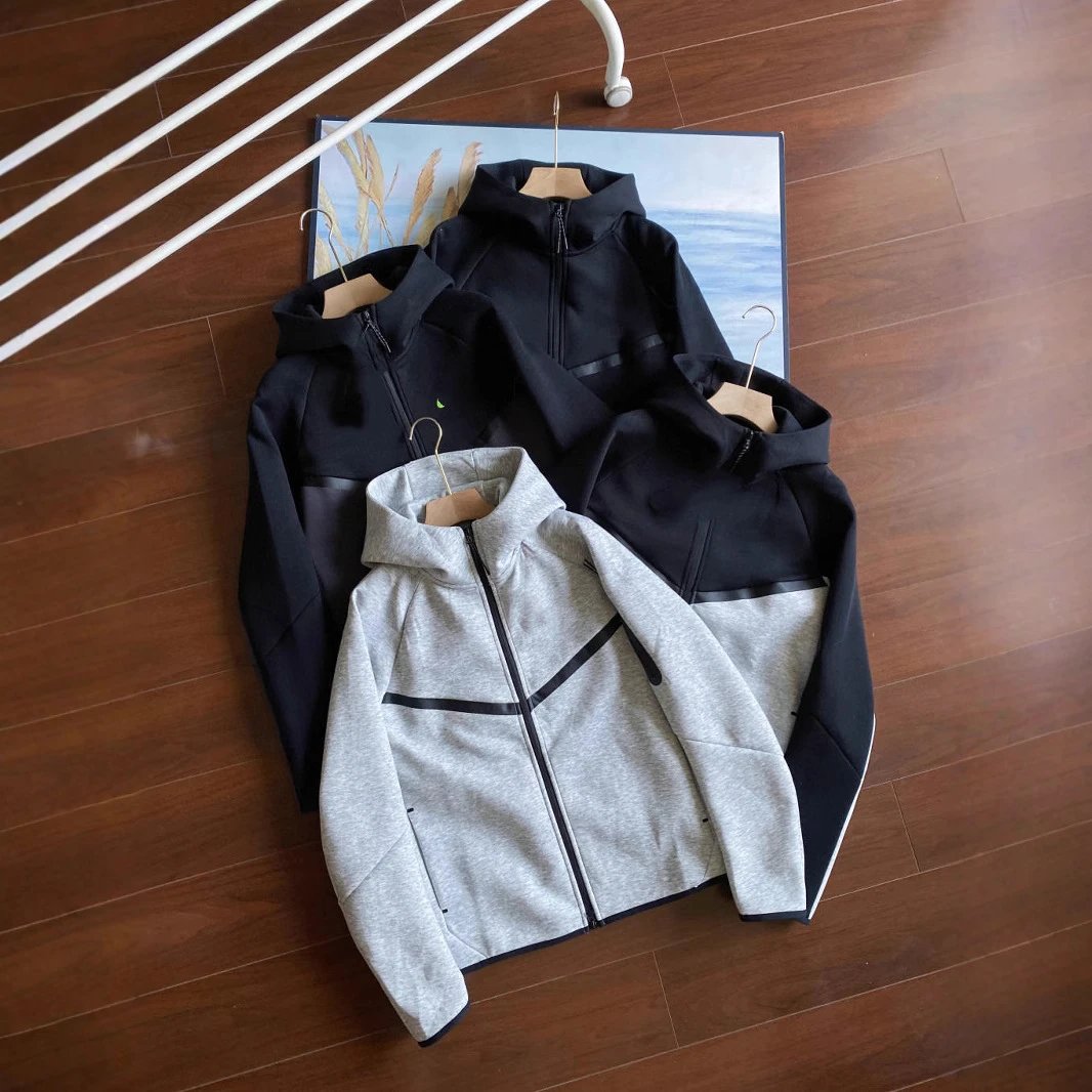 DJ -25 Spring and Autumn Leisure Sports Pressure Glue TECH PIECE Technology Zipper Set Jacket Pants 950+960- OMGBUY