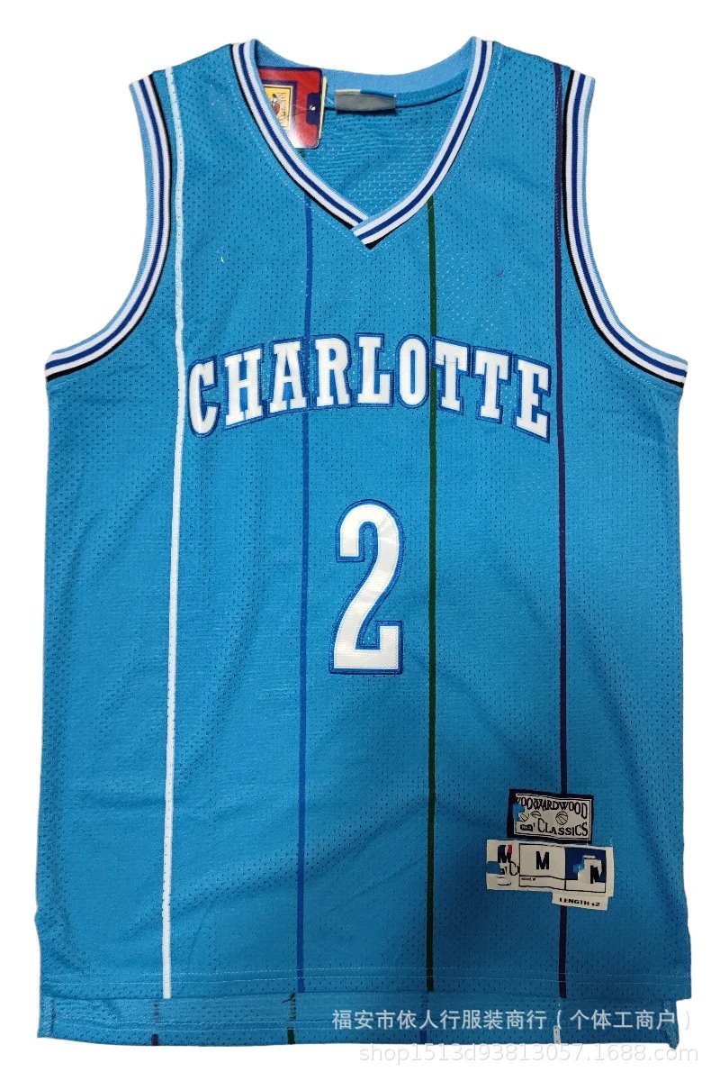 NBA Charlotte Hornets 'Buzz City' #1 Jersey Teal Jersey - 28