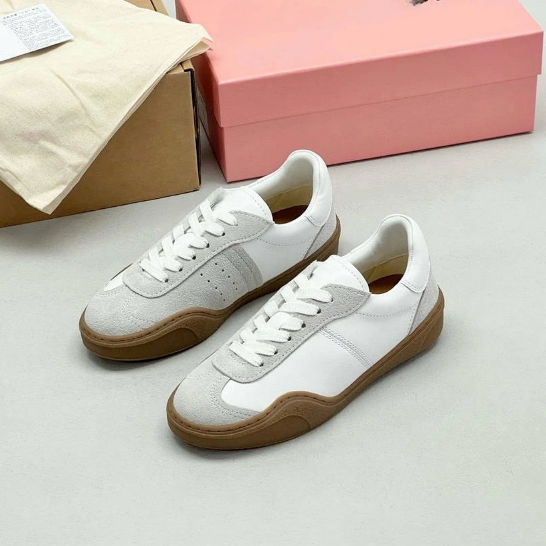 Design Pink Star-Embellished Suede Sneakers - 4