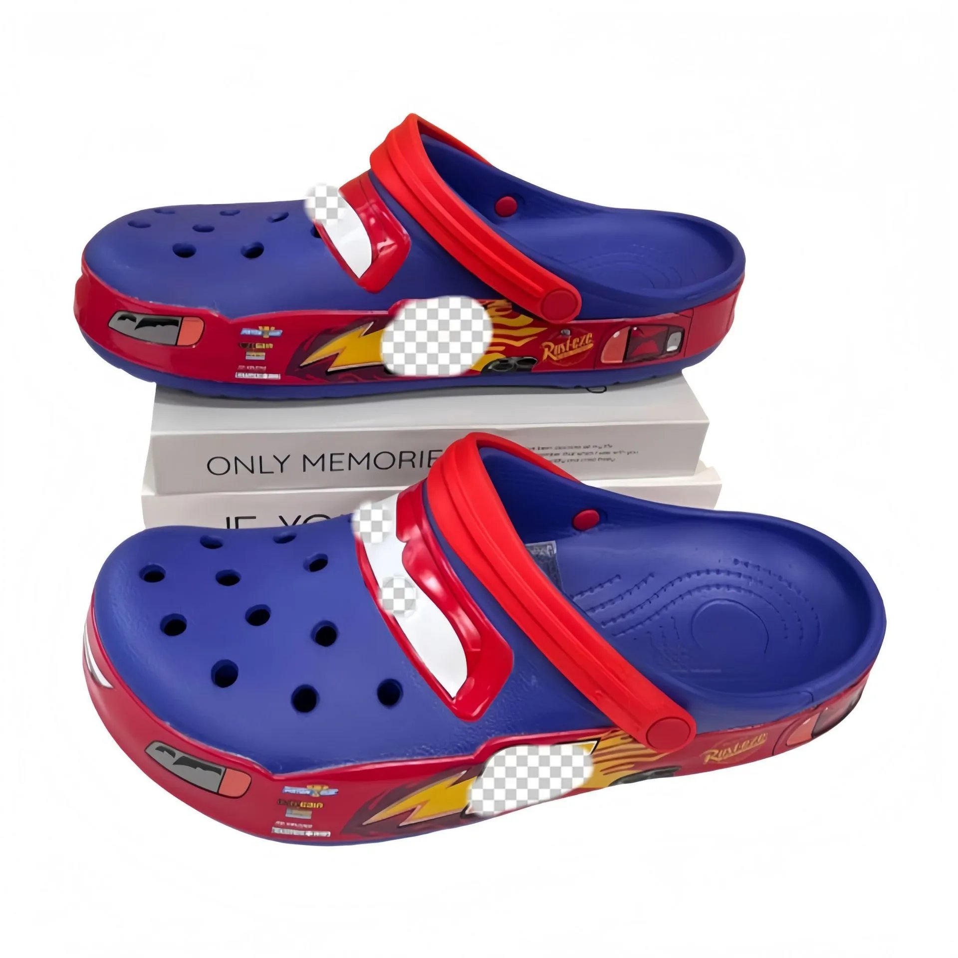 Design Lightning McQueen Clog Sandals Red - 4