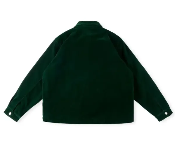 C.P. Company Velvet Workwear Jacket Forest Green Outerwear.jacket - 4