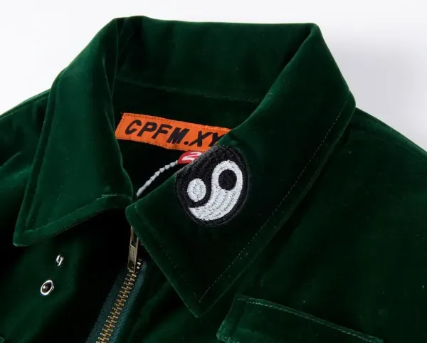 C.P. Company Velvet Workwear Jacket Forest Green Outerwear.jacket - 8