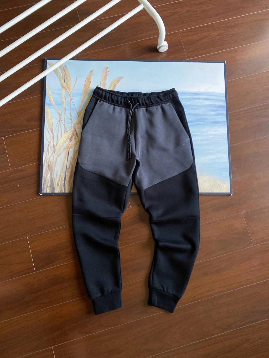 Black and Dark Grey Pants