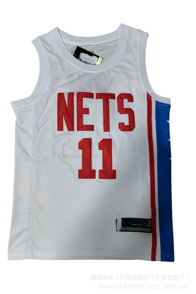 NBA Brooklyn Nets #11 White Jersey Vest-Top - 1