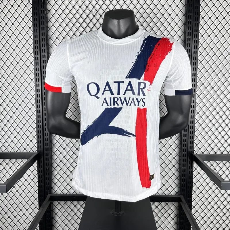Paris Saint-Germain Qatar Airways Third Kit White Jersey