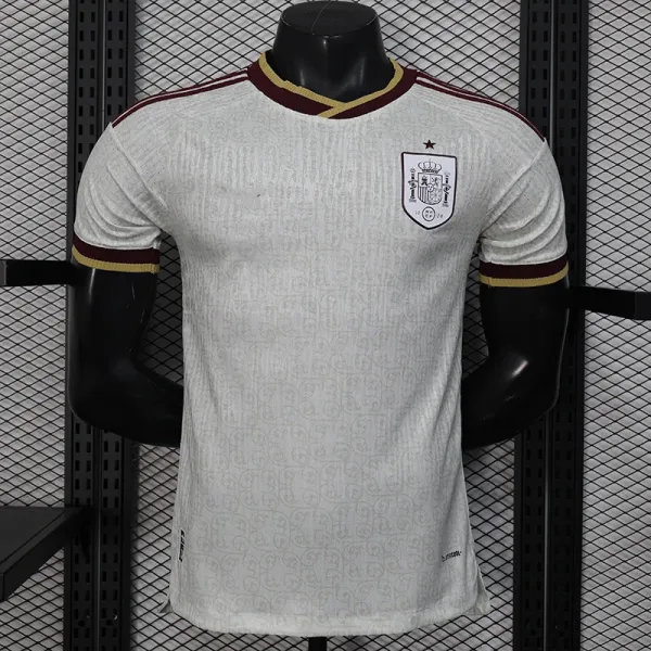 Design Norway National Team Inspired Jersey Red Blue White Jersey - 32