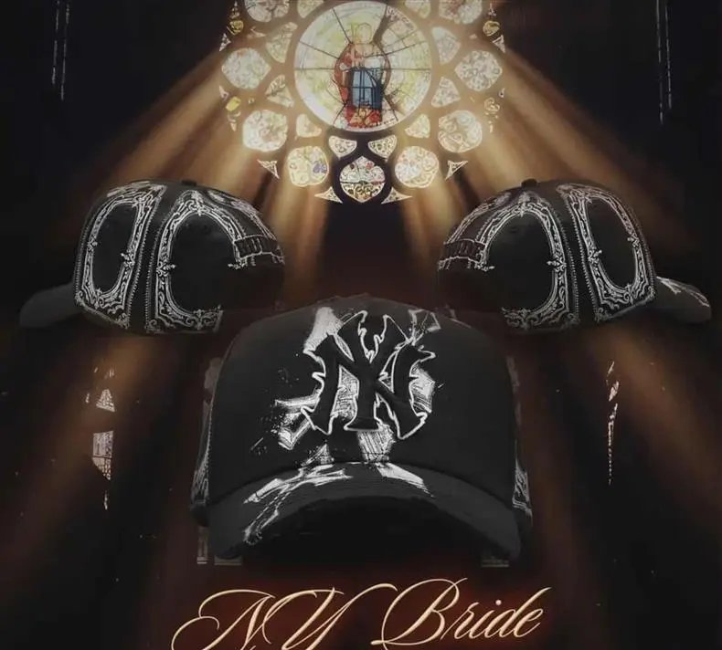 Design ThirtyOne x De Fact LA 'El Mago' Embroidered Baseball Cap Black Baseball Cap - 18
