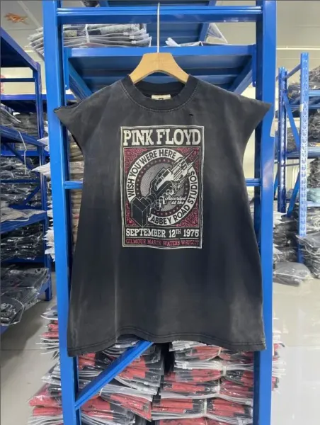 Design Pink Floyd Abbey Road Studios Concert Tee Black T-Shirt Tops.t Shirts - 1