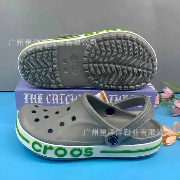 Crocs Classic Clog Pink and White Casual Sandals - 8