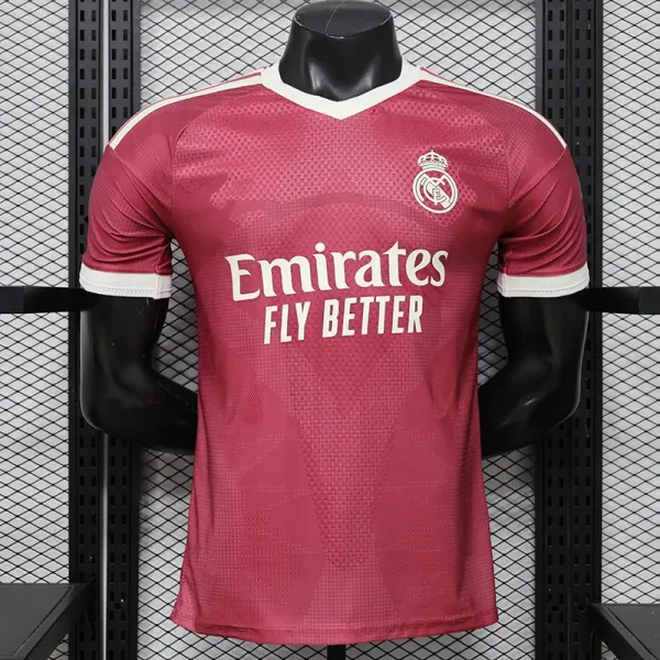 Real Madrid Third Jersey 2023-24 Burgundy Jersey - 1