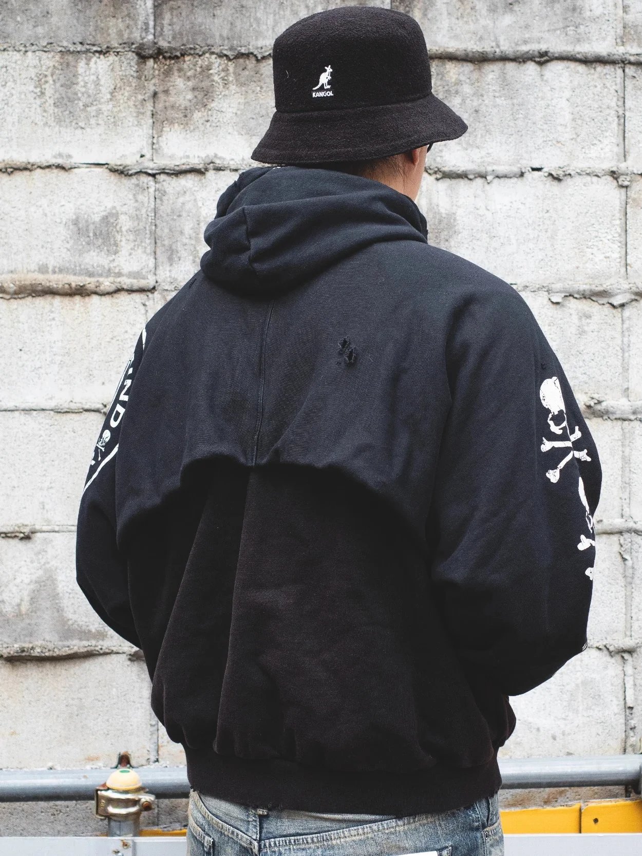 Design Mastermind Japan Project GIR Hooded Zip-Up Jacket Black Outerwear - 2