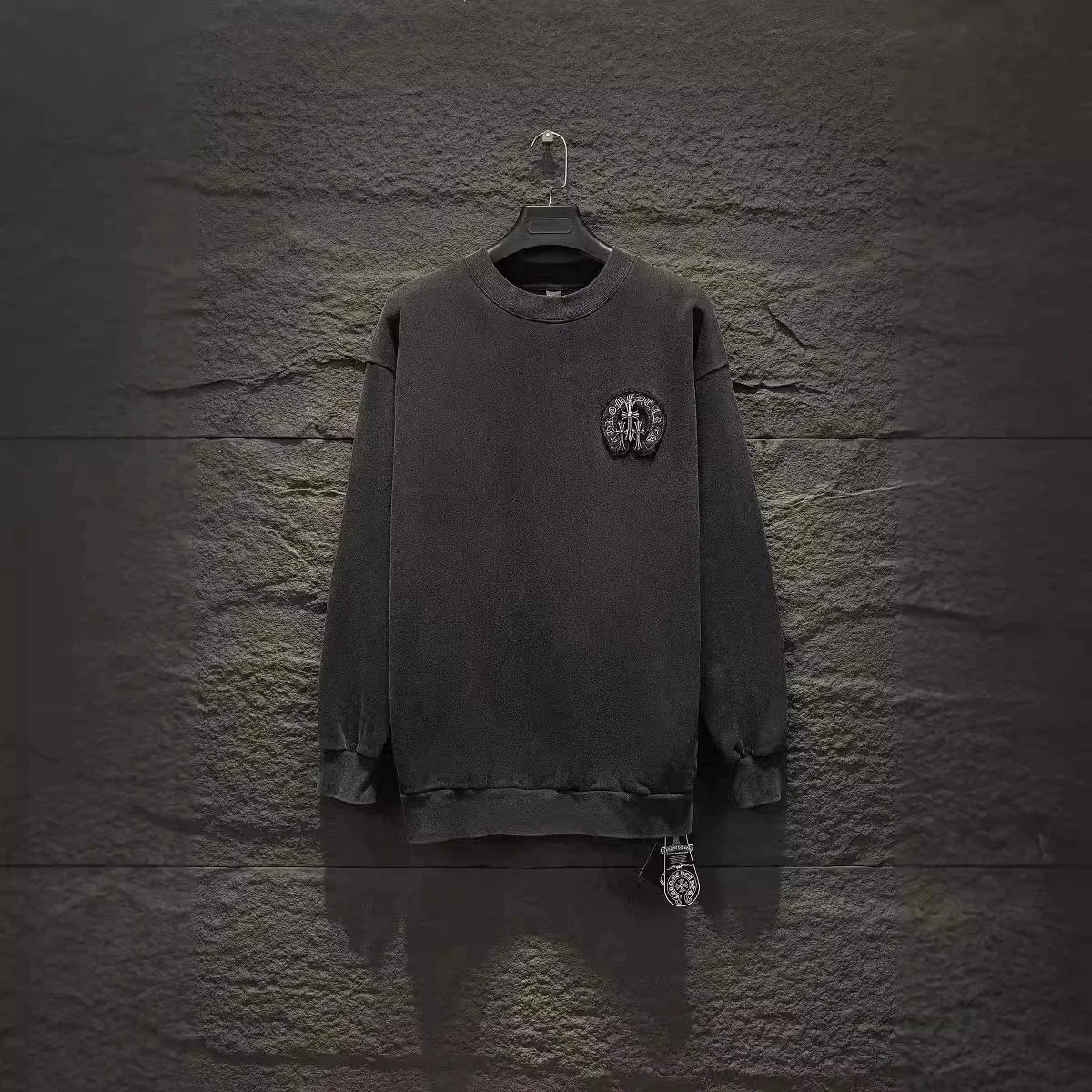 Chrome Hearts Black Long Sleeve Sweatshirt