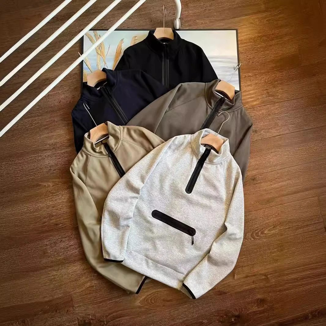 Half Zip Athletic Hoodie