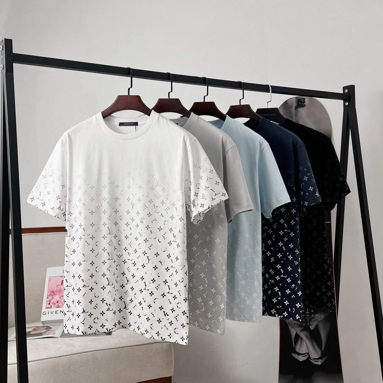 Louis Vuitton White Monogram T-Shirt
