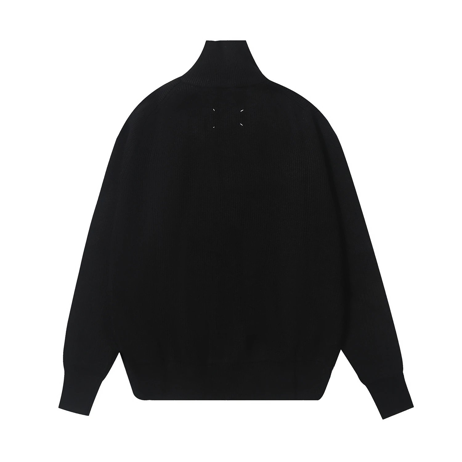 Maison Margiela Replica White Patch Sweater Black - 29