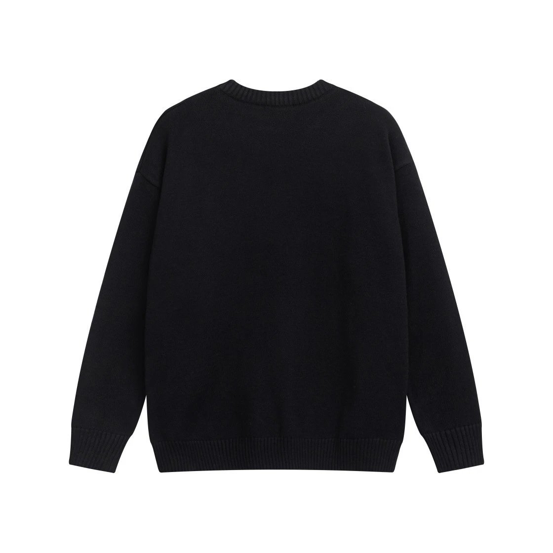 Heart Embroidered Knit Sweater photo 7