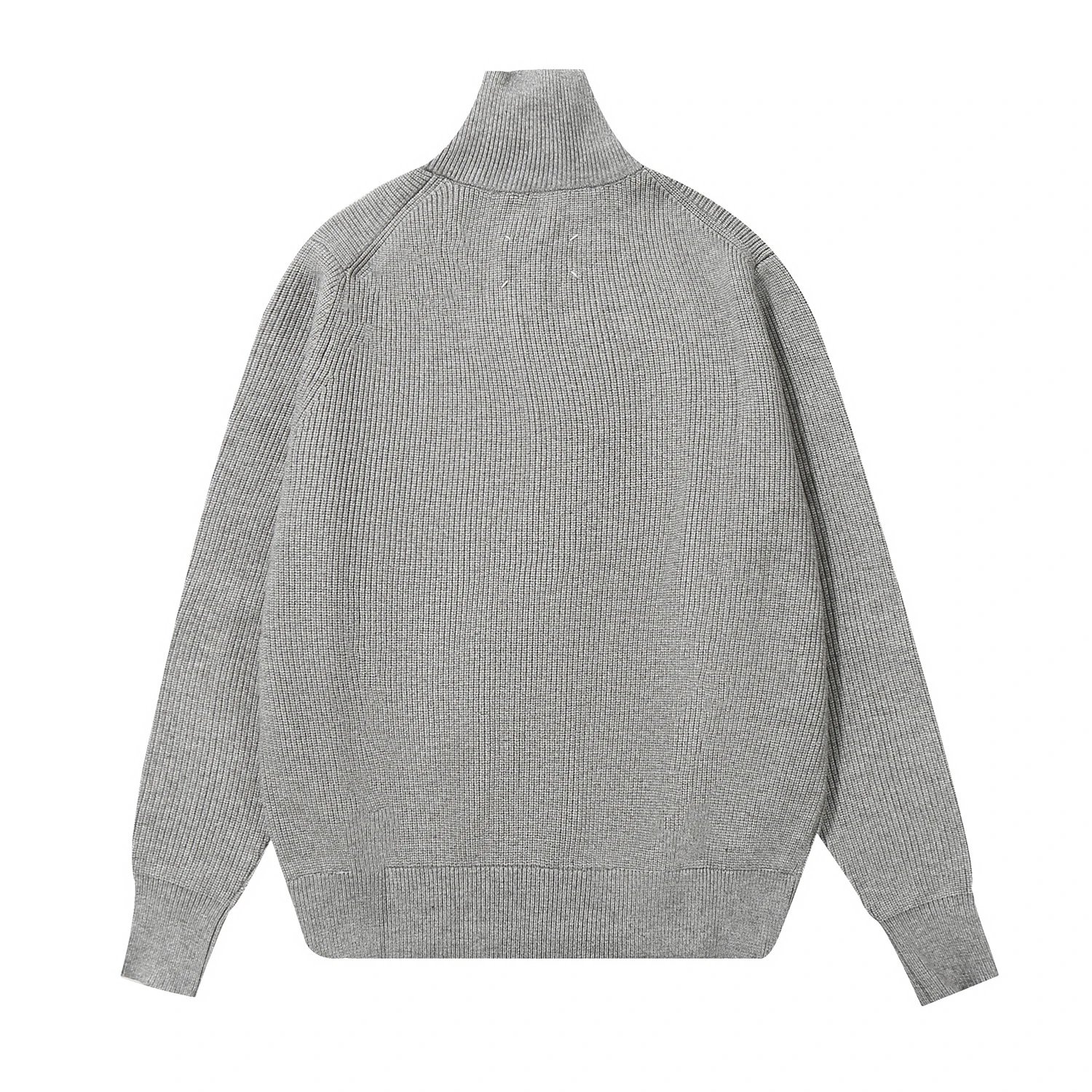Maison Margiela Replica White Patch Sweater Black - 12