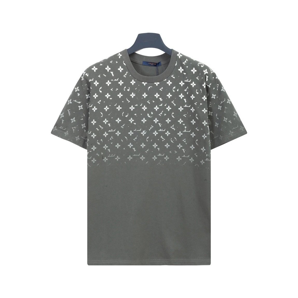 Louis Vuitton T-Shirts Gradient Monogram Print — Gray (gradient print on the upper body)