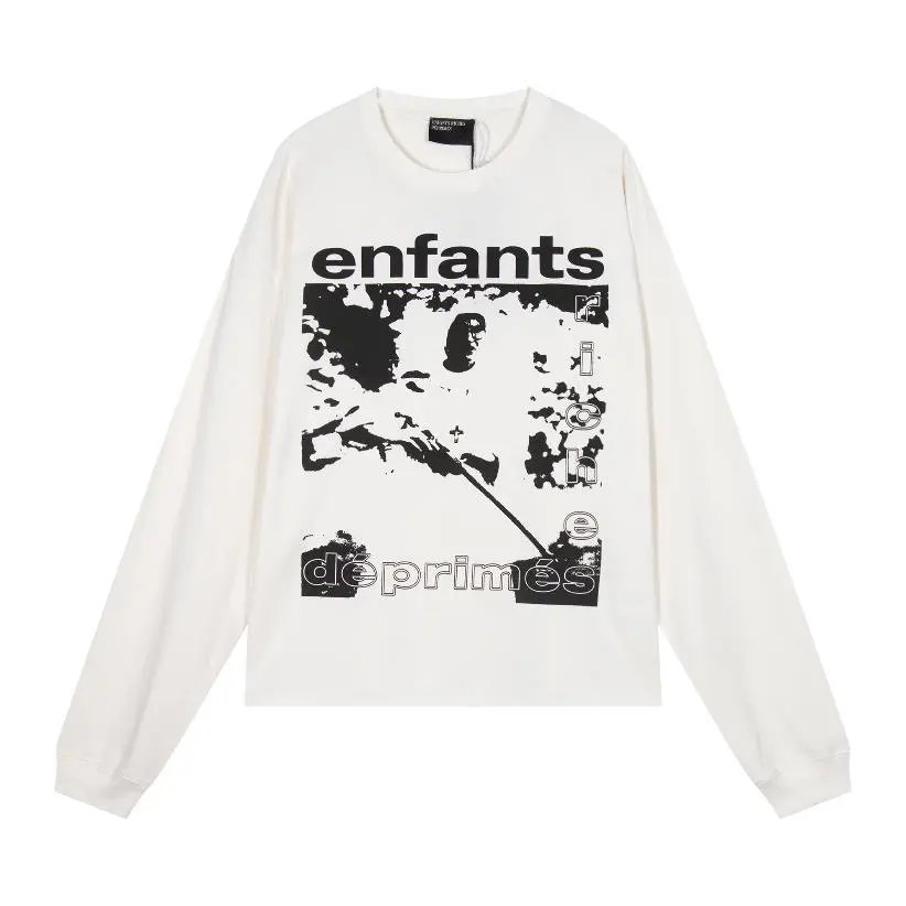 Enfants Riches Déprimés T-Shirts Graphic Print — EDR11 Long Sleeve