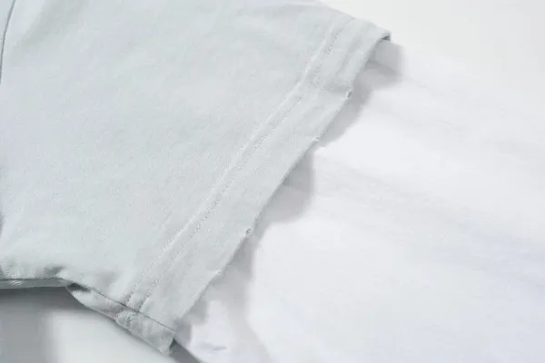 Acne Studios Layered Logo Tee Light Blue - 8