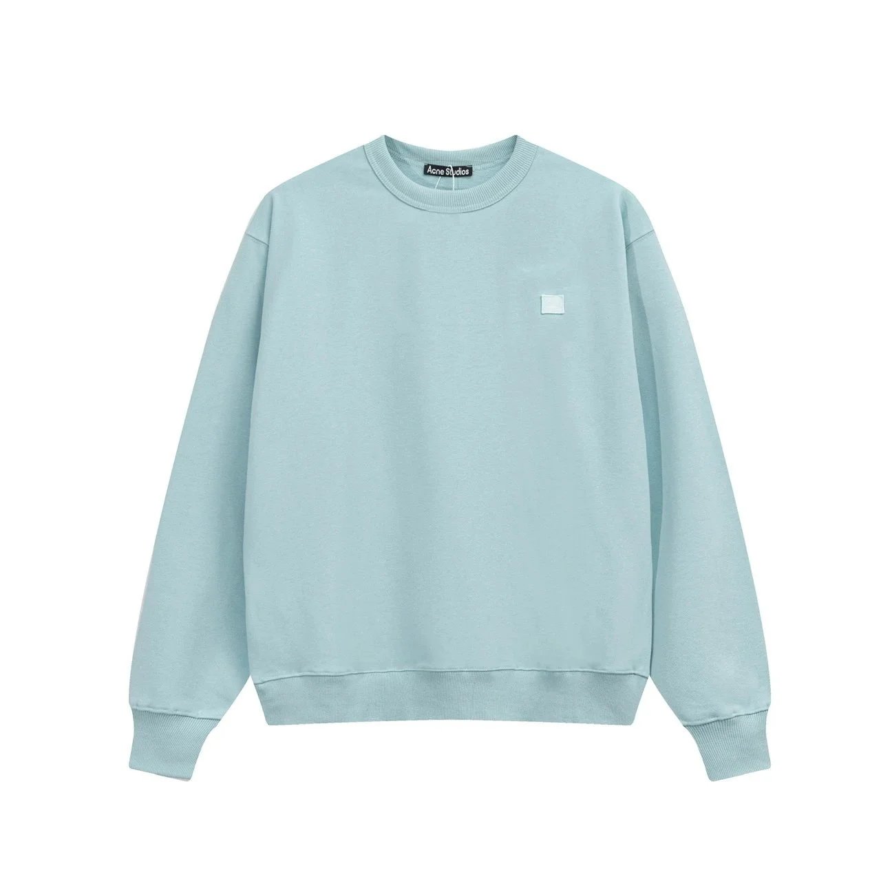 Aqua Wavy Seahorse Wool Sweater photo 4