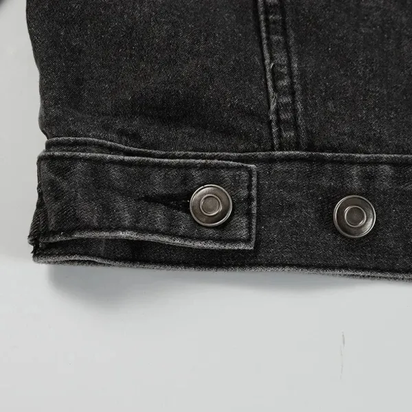 Maison Margiela Tabi Denim Jacket Black - 7