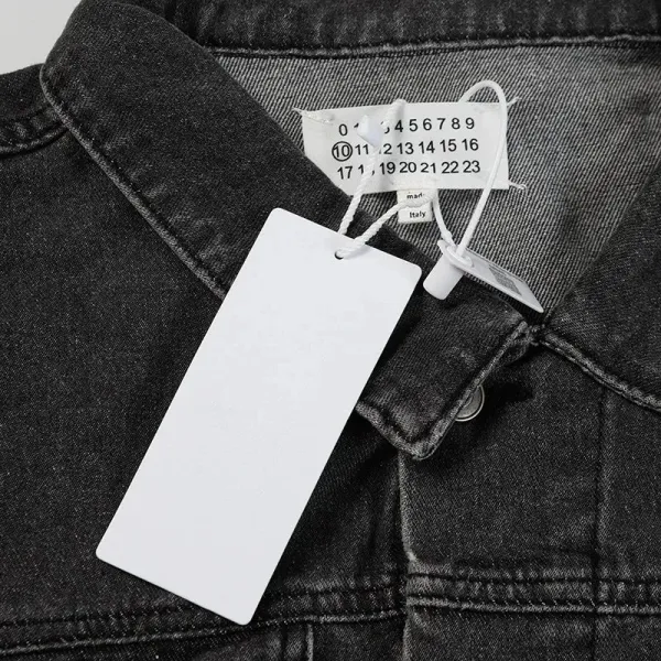 Maison Margiela Tabi Denim Jacket Black - 6