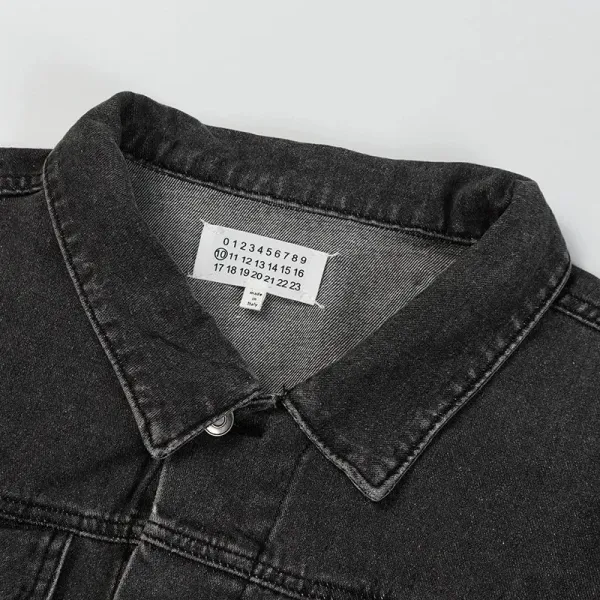 Maison Margiela Tabi Denim Jacket Black - 11