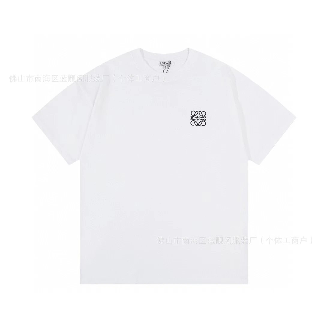 Loewe Anagram Logo White T-Shirt - 1