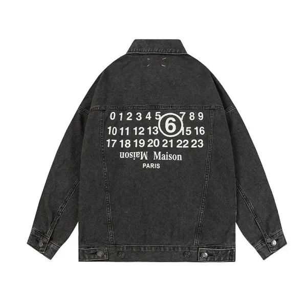 Maison Margiela Tabi Denim Jacket Black - 5