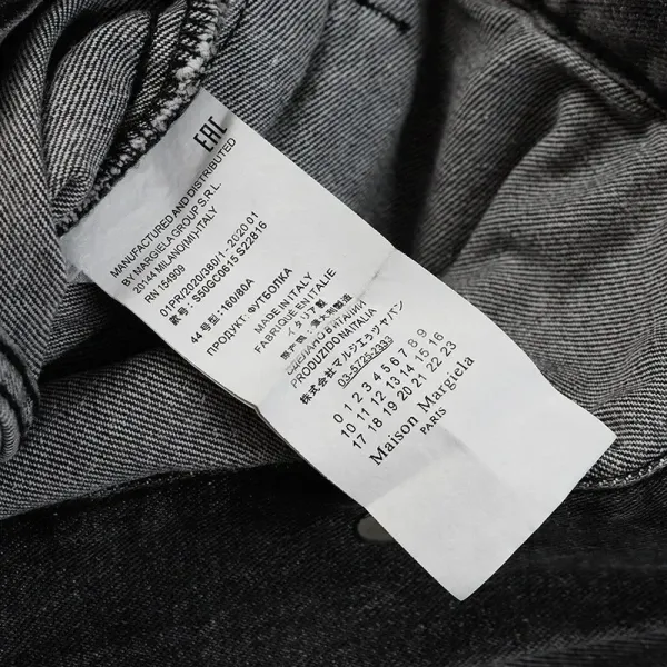 Maison Margiela Tabi Denim Jacket Black - 10