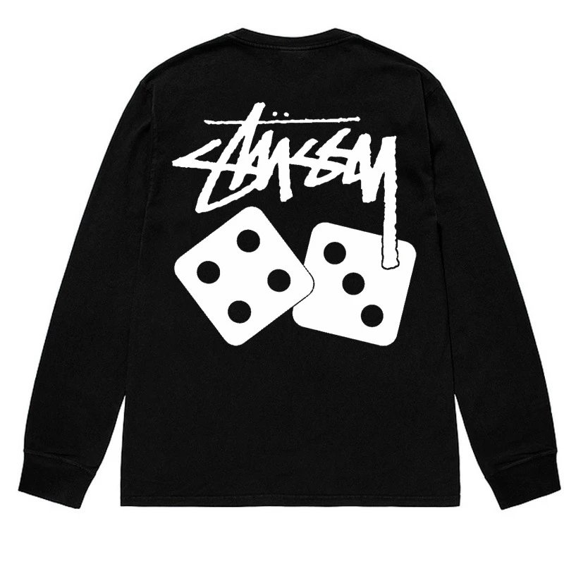 Letter Print Long Sleeve T-Shirt photo 6