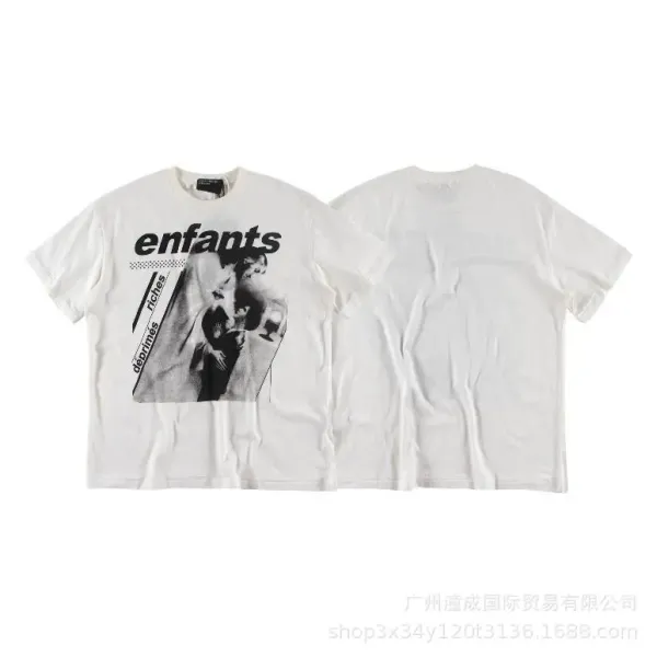 Enfants Riches Déprimés Graphic Print White T-Shirt - 1