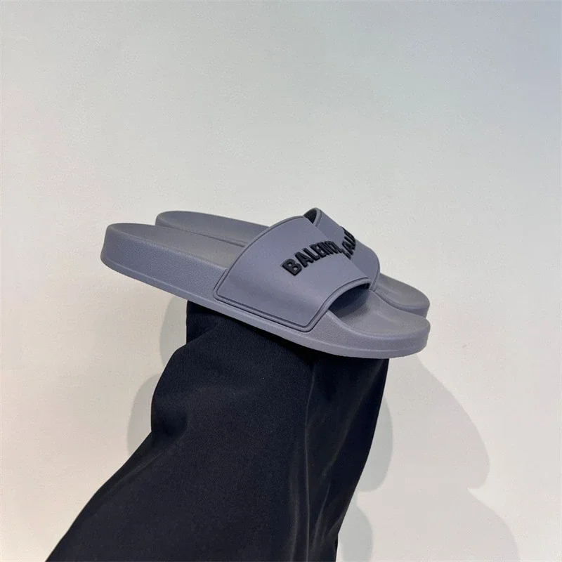 Balenciaga slippers couple style soft-soled beach sandals for outer wear | Superrbuy Spreadsheet