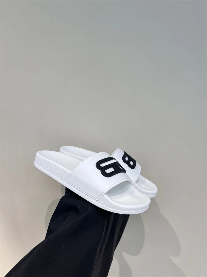 Balenciaga slippers couple style soft-soled beach sandals for outer wear | Superrbuy Spreadsheet