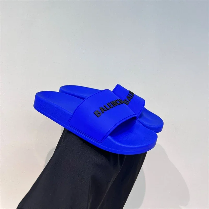 Balenciaga slippers couple style soft-soled beach sandals for outer wear | Superrbuy Spreadsheet