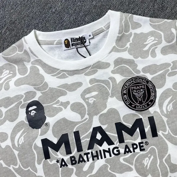 A Bathing Ape x Inter Miami CF Pink Camo Jersey T-Shirt - 12