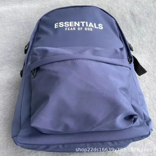 Design 1977 Print Beige Casual Backpack - 6