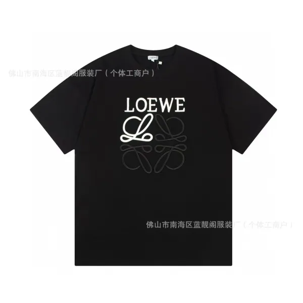 Loewe Anagram Logo Black T-Shirt - 1