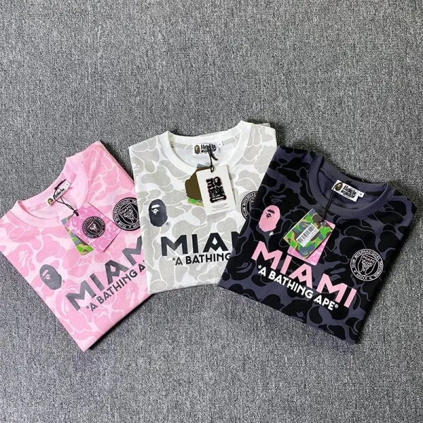 A Bathing Ape x Inter Miami CF Pink Camo Jersey T-Shirt - 8