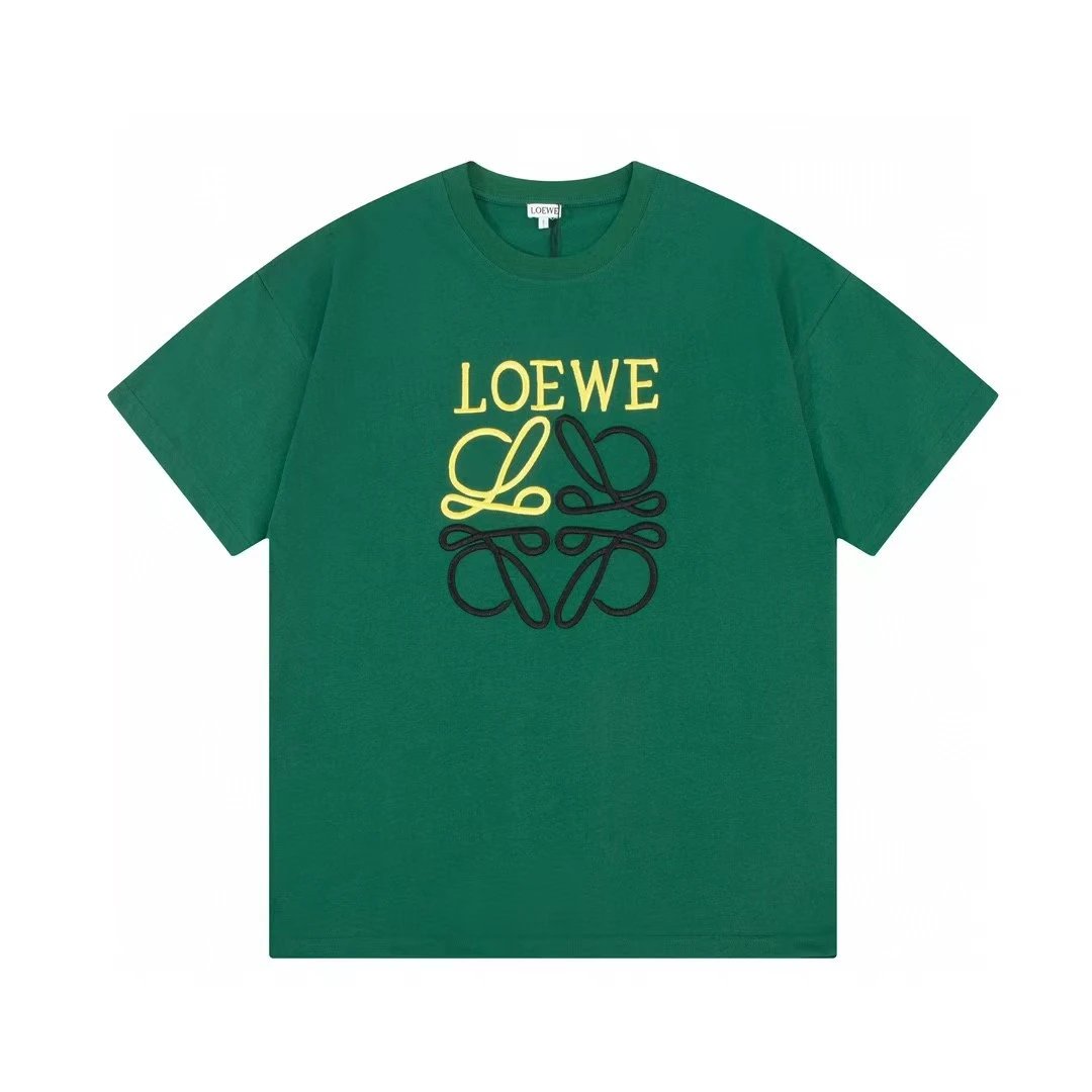 Loewe Anagram Logo T-Shirt Pink - 9