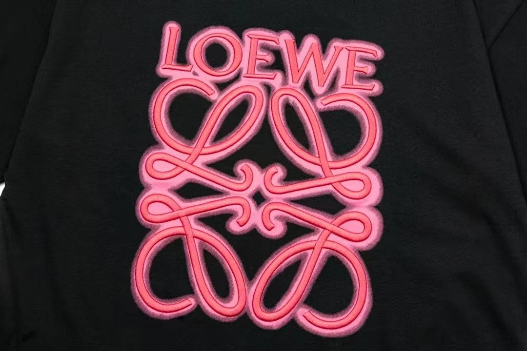 Loewe Anagram Logo T-Shirt Pink - 33