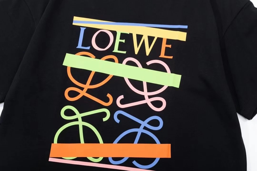 Loewe Anagram Logo T-Shirt Pink - 41