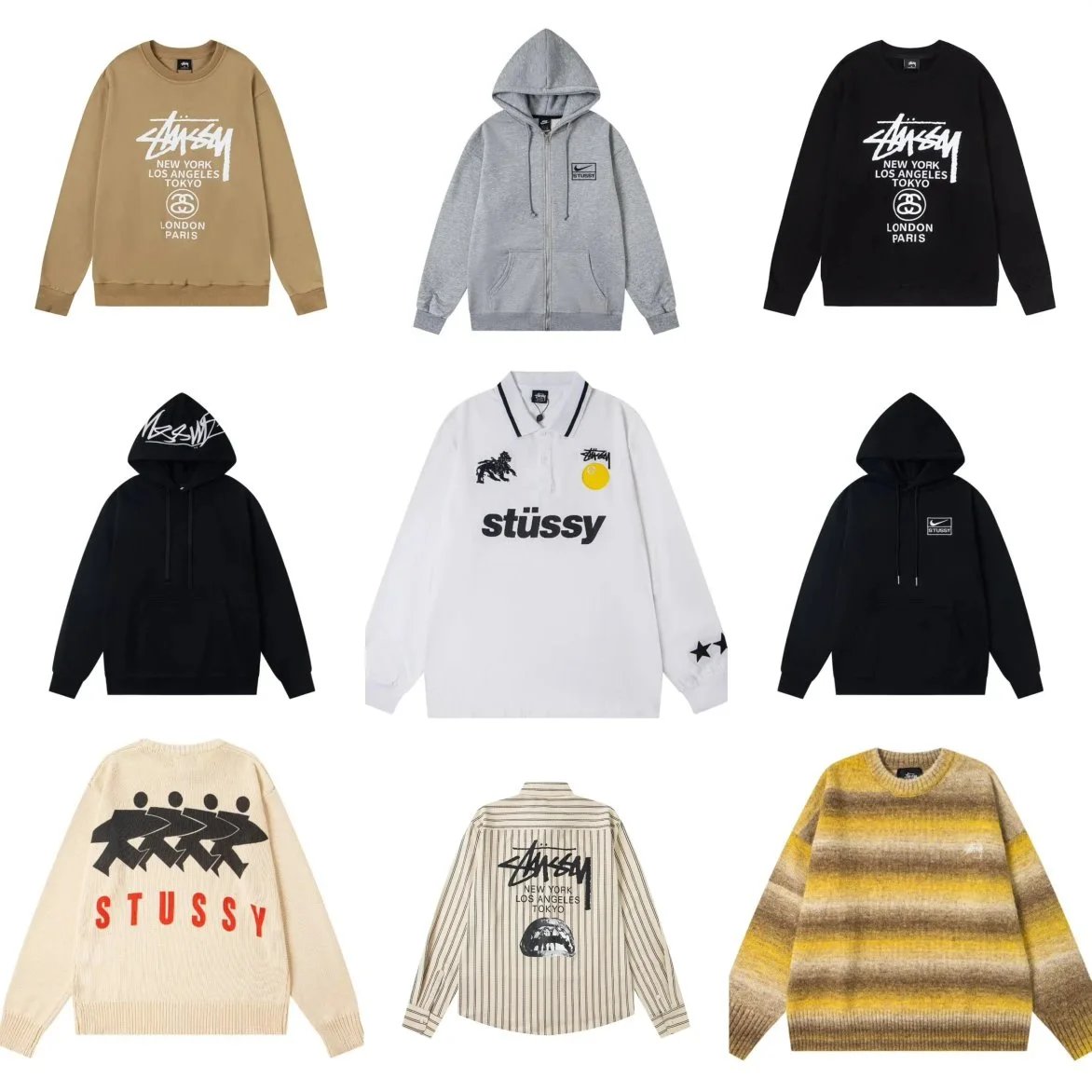 Stussy Hoodies & Sweatshirts [40 styles]